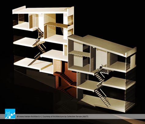 خانه پله‌ای / دفتر معماری کالکتیو ترین