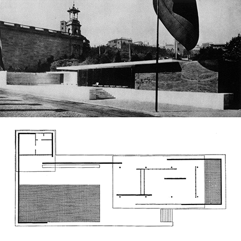 Mies van der Rohe, German Pavilion in Barcelona, 1929