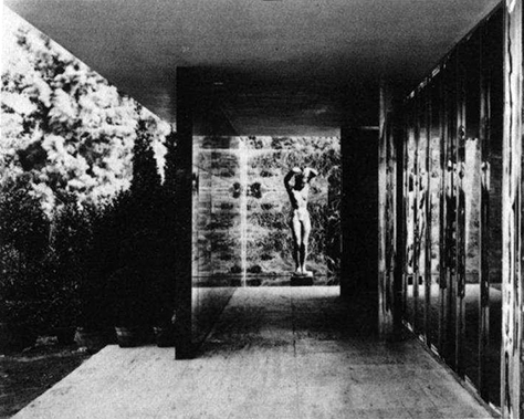 George Kolbe, Dancer, German Pavilion in Barcelona, 1929
