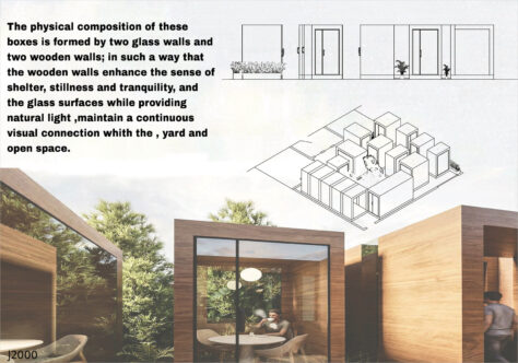 آثار برگزیده مسابقه معماری کوچه کتاب | رتبه سوم: امیررضا مددی جاوید، فاطمه مختاری، فاطمه رشیدی، ثمین بافنده زمانپور، فاطمه مرادی