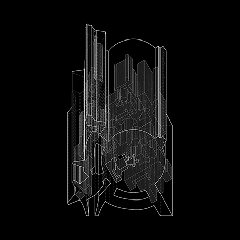 توده، حفره، میان‌جرز، کانون معماران معاصر، ۲۰۲۵ / زهرا غیاثوند