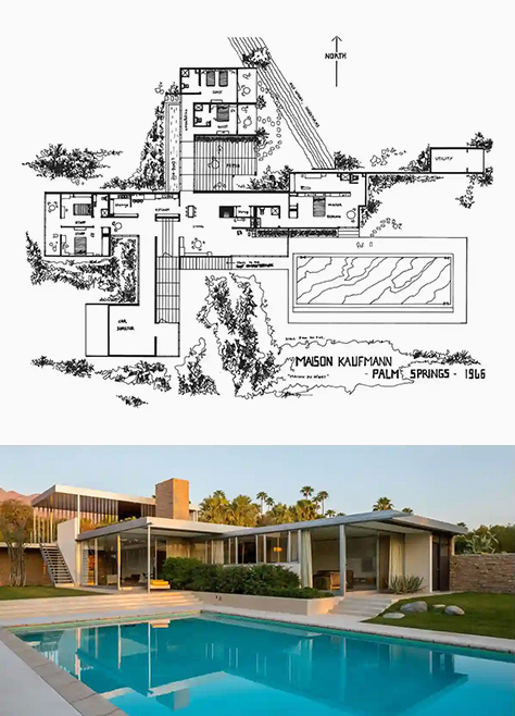 The Kaufmann Desert House, 1946 / Richard Neutra
