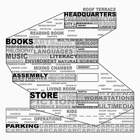 Seattle Central Library, 2004 / OMA